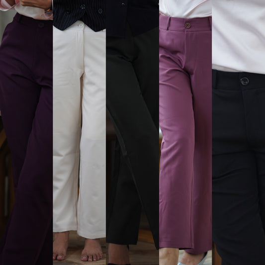 Fit It Mid-waist pants (5 colours)