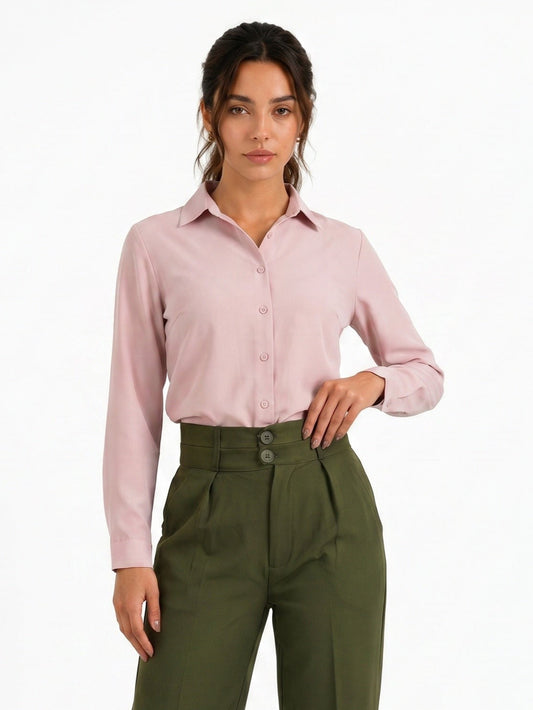 Signature Ultra-Soft Shirt: Soft-Pink
