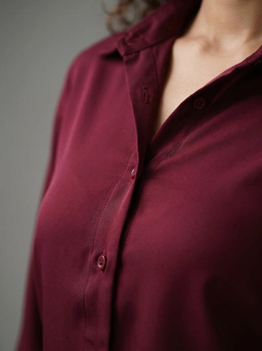 Signature Ultra-Soft Shirt: Maroon