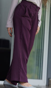 Snatch It: High-waist pants: Wine