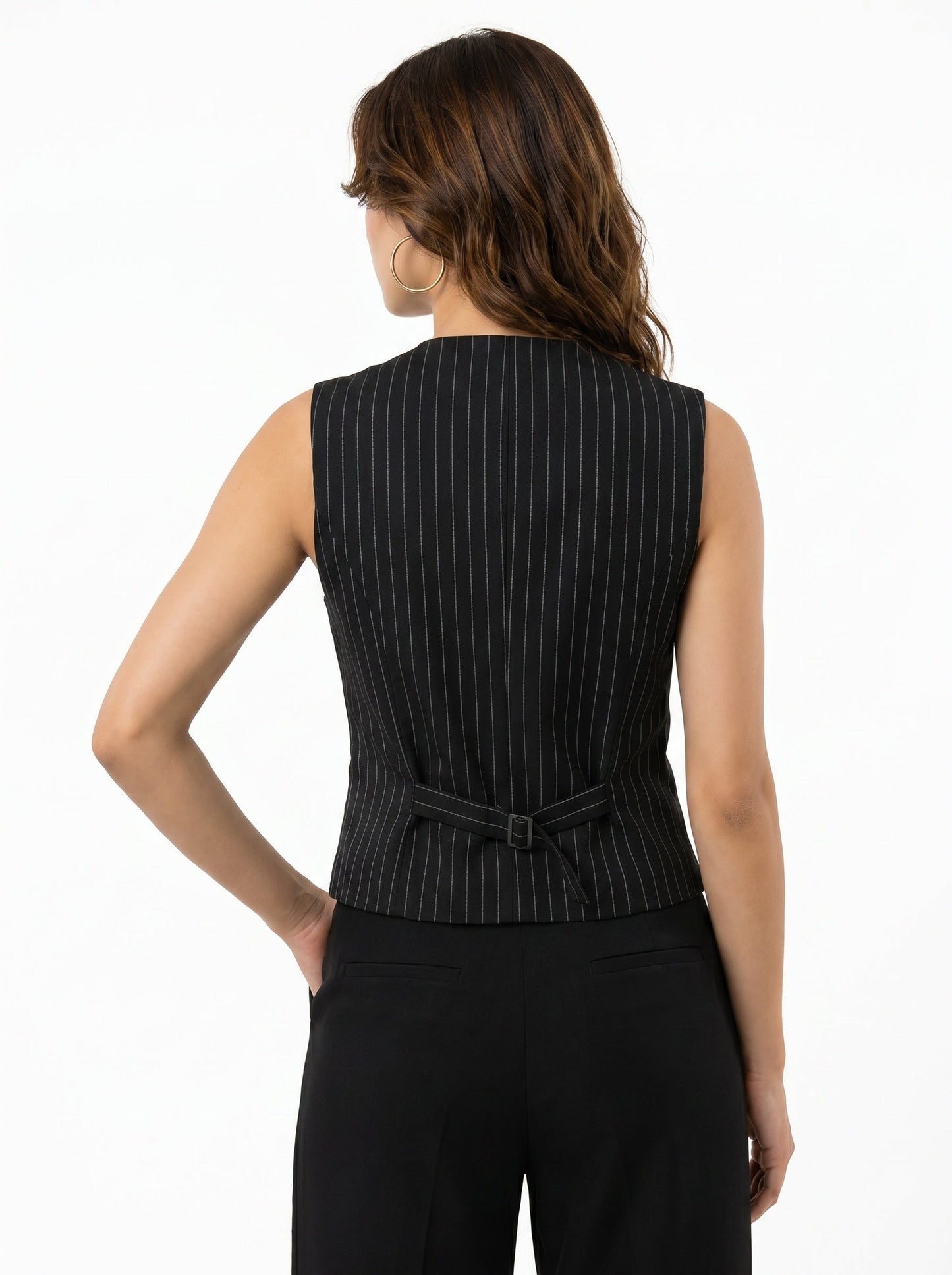 Boss it Waistcoat With Trousers: Striped