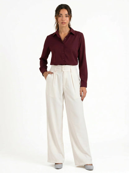 Snatch It: High-waist pants: Off-White