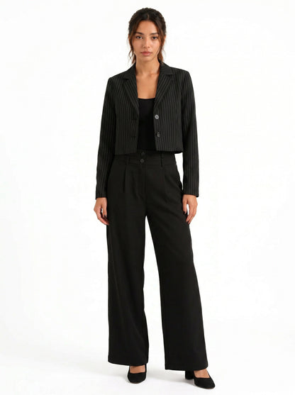 Snatch It: High-waist pants: Black