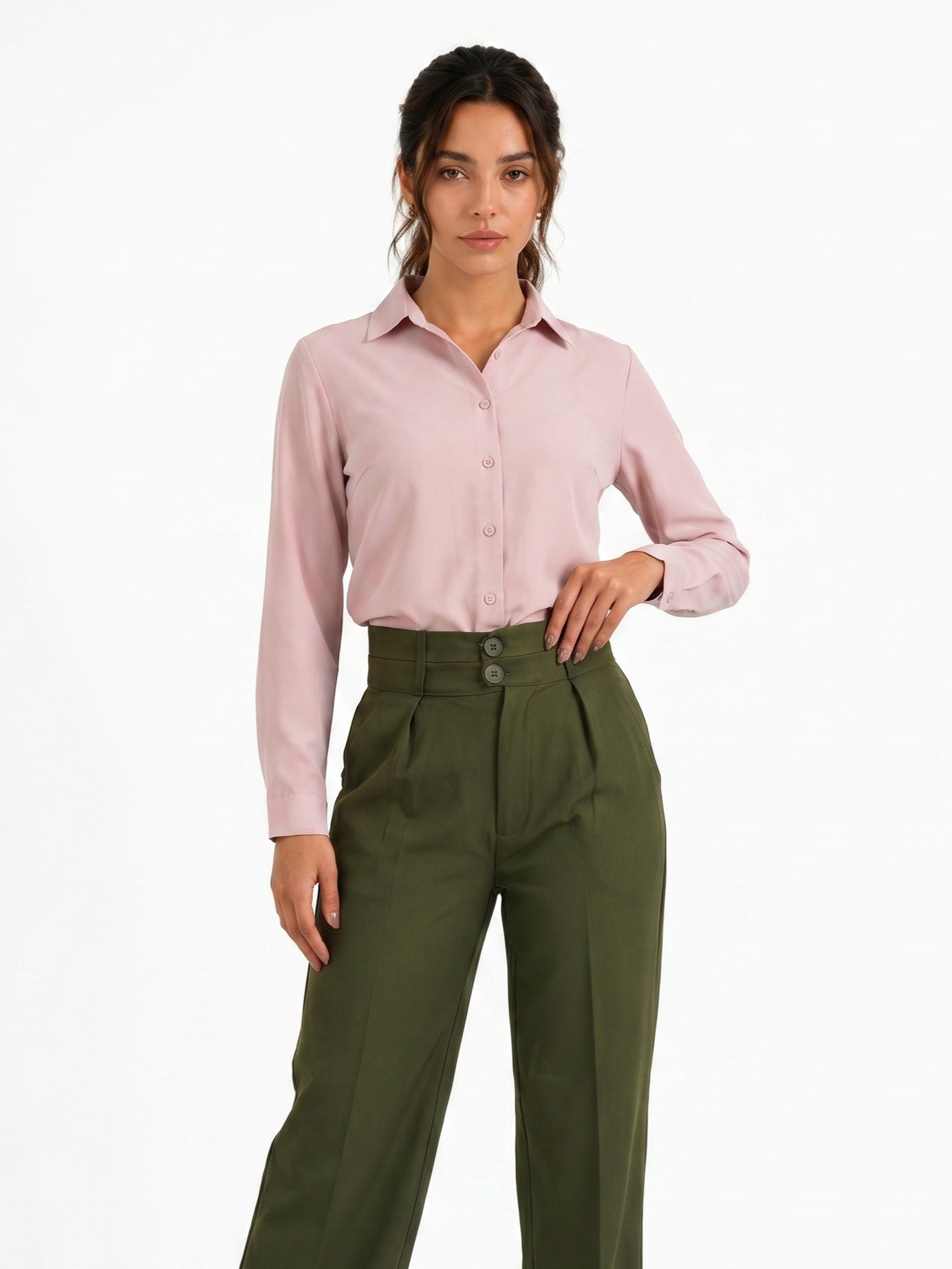 Signature Ultra-Soft Shirt: Soft-Pink