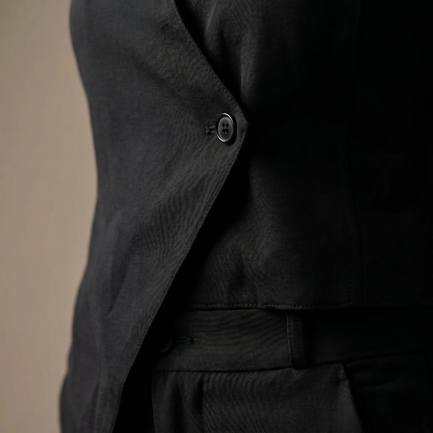 Slash It Waistcoat With Trousers: Black