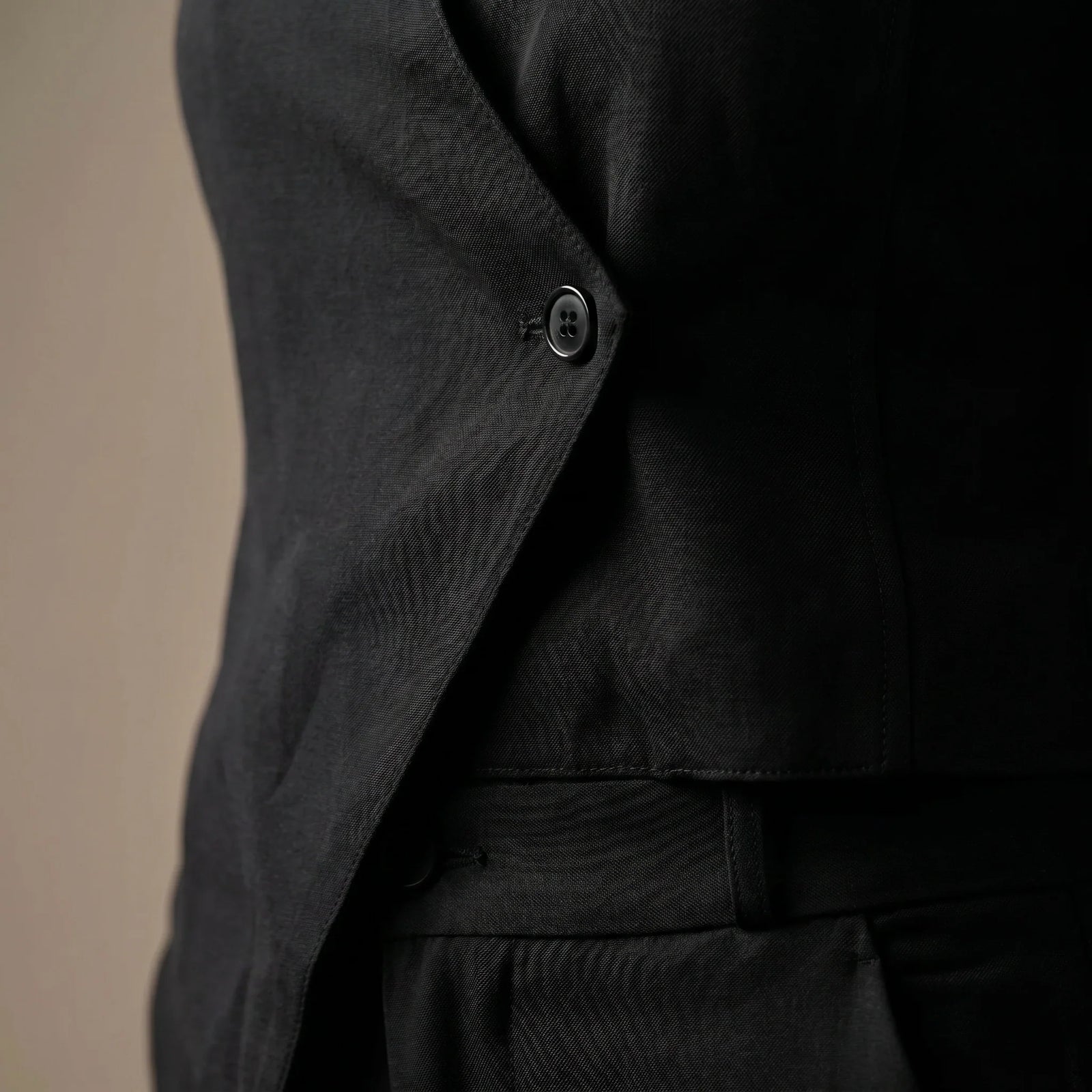 Slash It Waistcoat With Trousers: Black