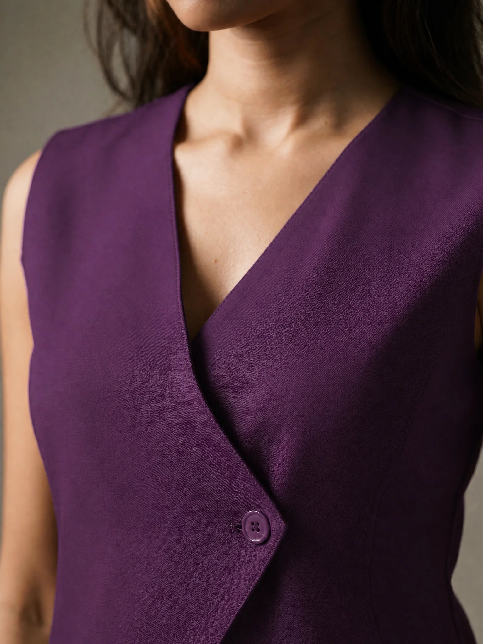 Slash It Waistcoat : Wine