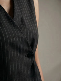 Slash It Waistcoat : Striped