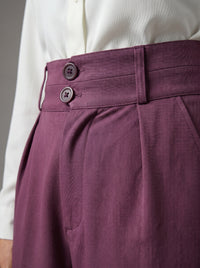 Snatch It: High-waist pants: Mauve
