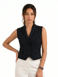 Boss It Waistcoat : Striped
