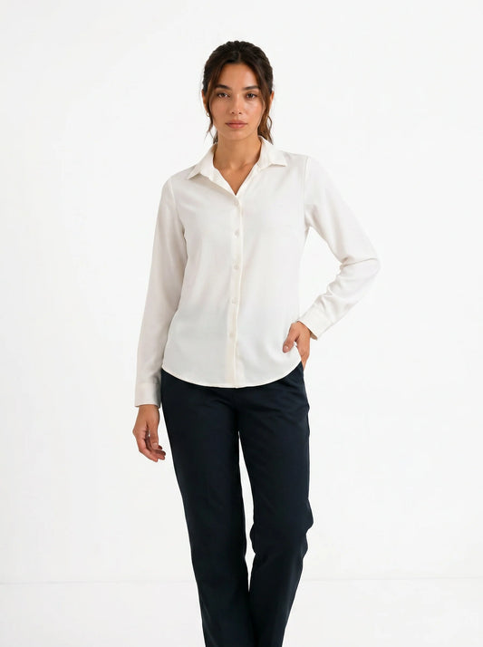 Signature Ultra-Soft Shirt: White