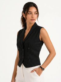 Boss It Waistcoat : Striped