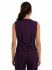 Slash It Waistcoat : Wine
