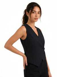 Slash It Waistcoat : Striped