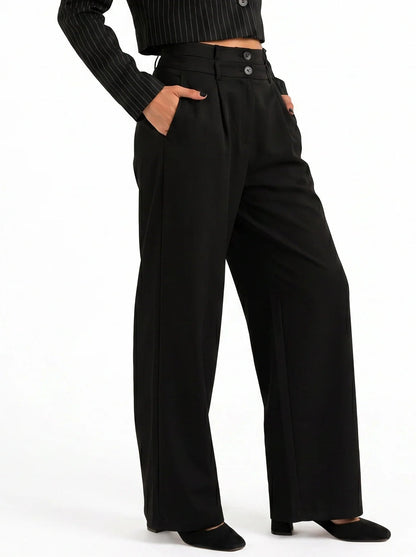 Snatch It: High-waist pants: Black