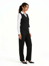 Slash It Waistcoat : Black