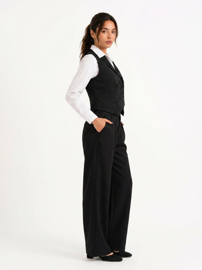 Boss It Waistcoat : Black