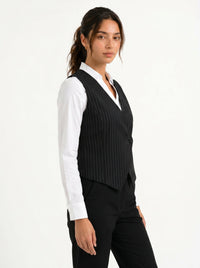 Slash It Waistcoat : Striped