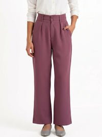 Snatch It: High-waist pants: Mauve