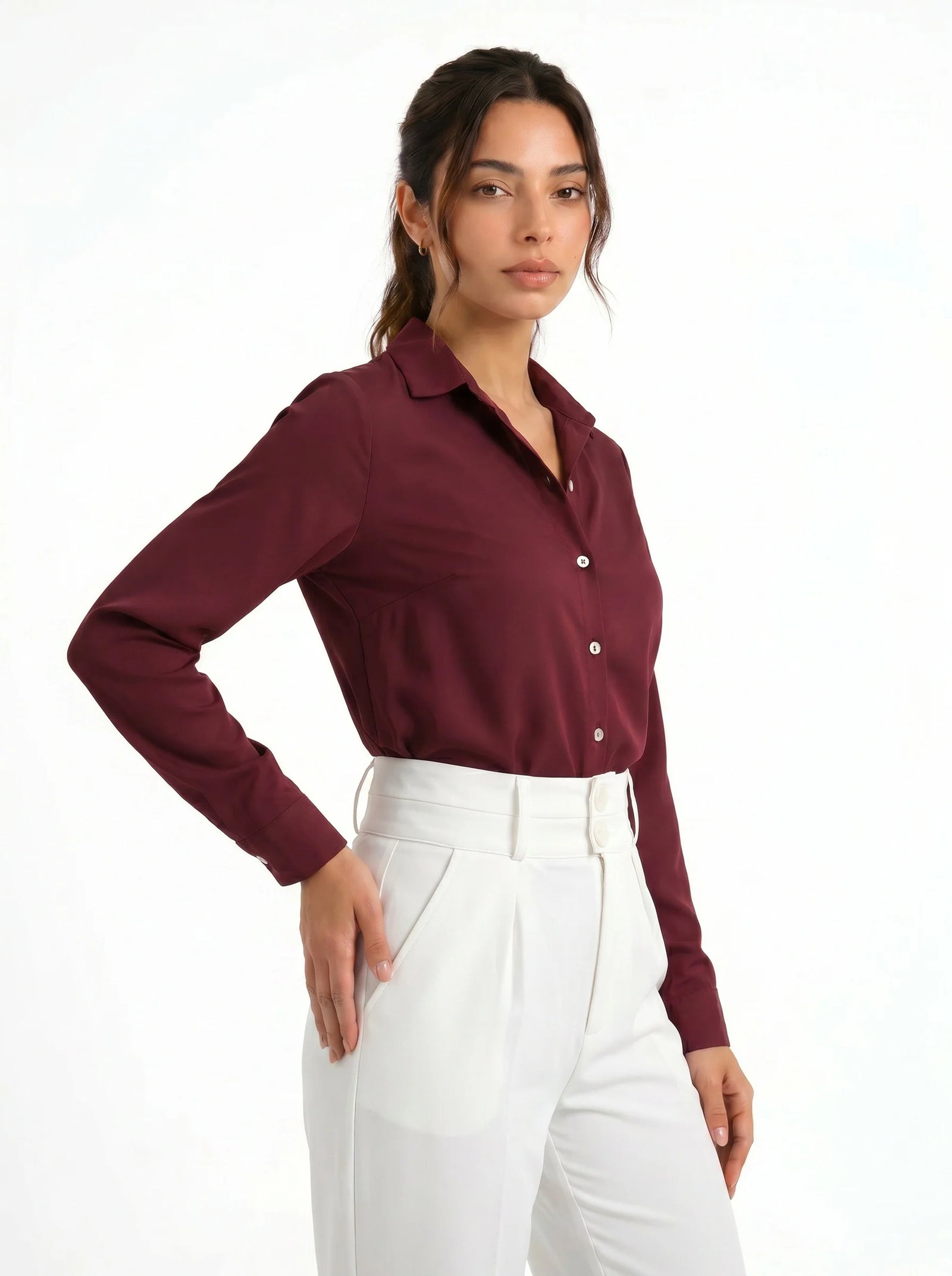Snatch It: High-waist pants: Off-White