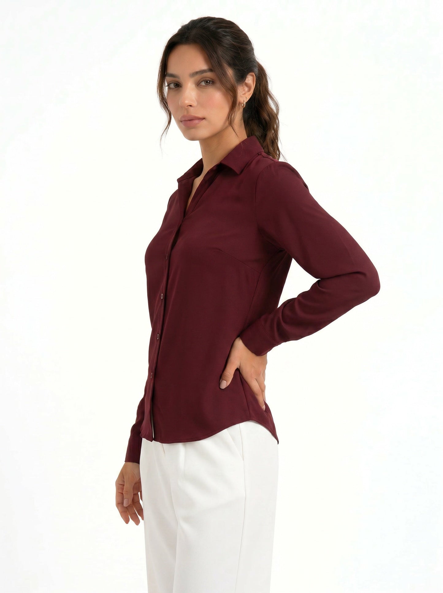 Signature Ultra-Soft Shirt: Maroon