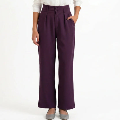 Snatch It: High-waist pants: Wine